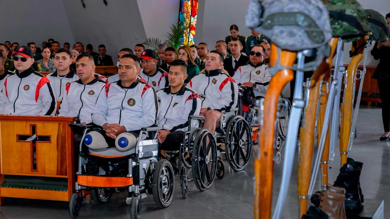 Gobierno rinde homenaje a los militares víctimas del conflicto armado y reafirma su compromiso con la reparación