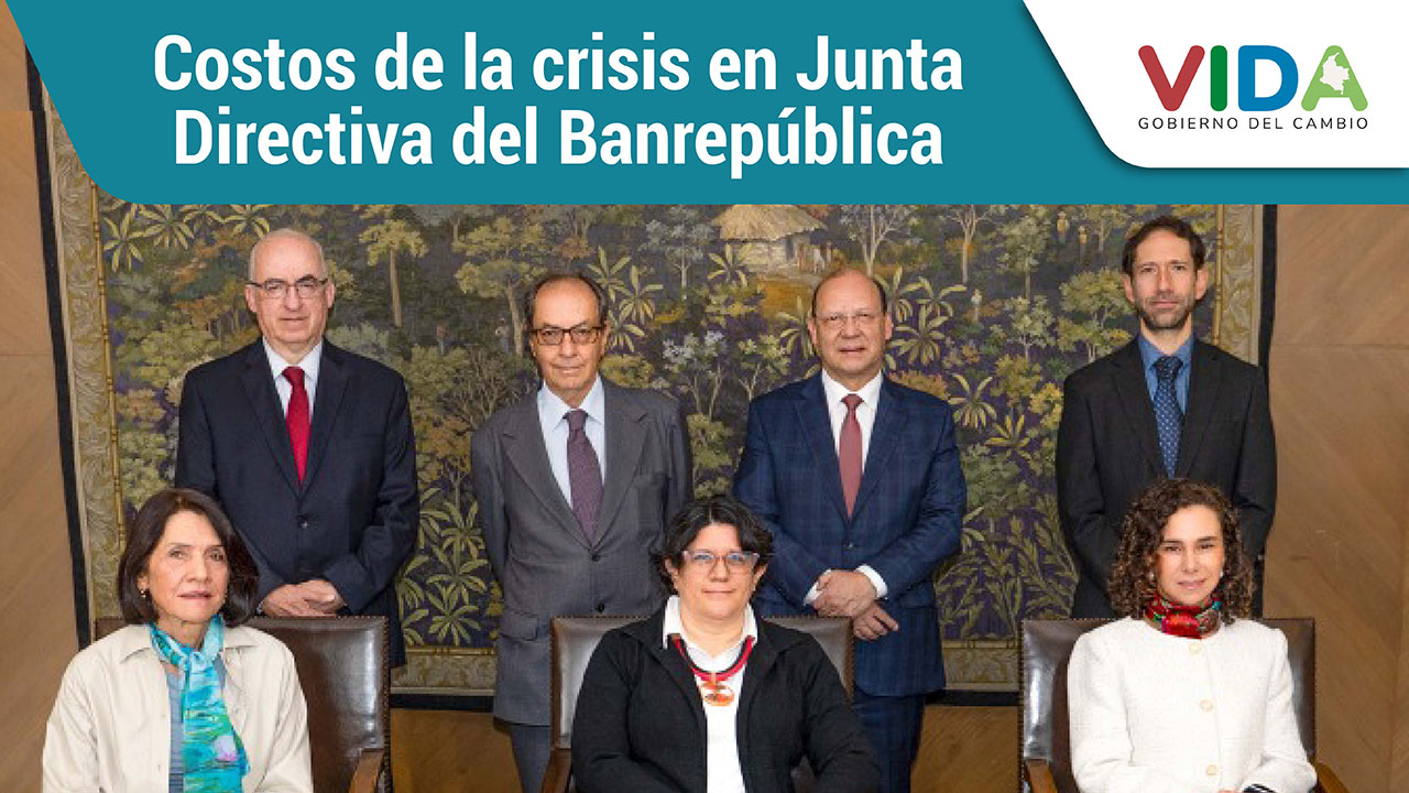 Costos de la crisis en la Junta Directiva del Banco de la República